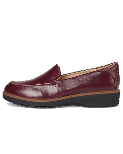 Dr. Scholls Brown Calm Down Loafer/Moc Shoes Flat Shoes, Microfiber