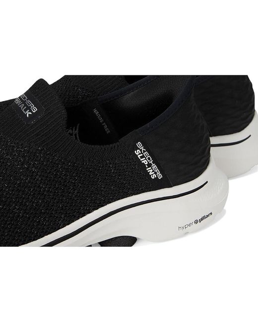 Skechers Black Go Walk 7 Springtime Hands Free Slip-Ins Shoes/ 13 B
