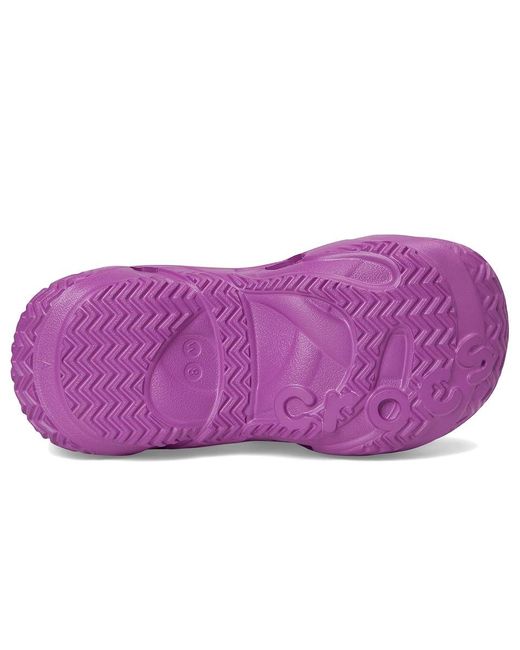 CROCSTM Purple Caged Clogs Clog Shoes, Eva