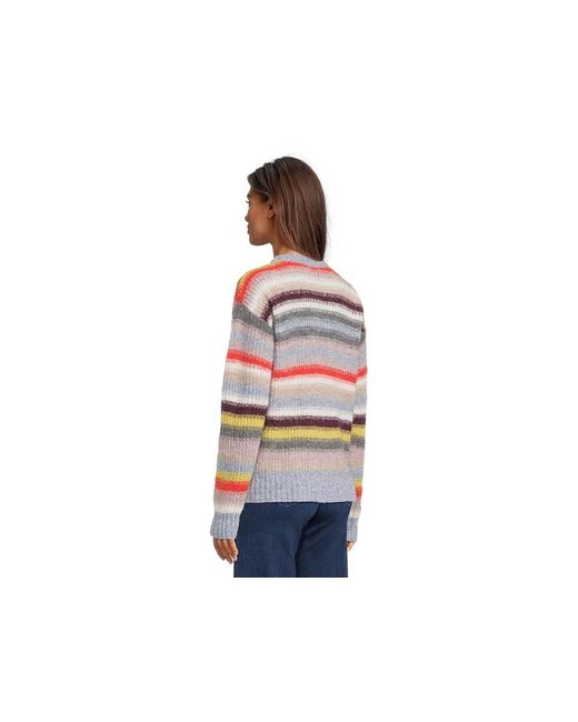 Pendleton Black Alpaca Shaker Crewneck Pullover Sweater, Polyamide