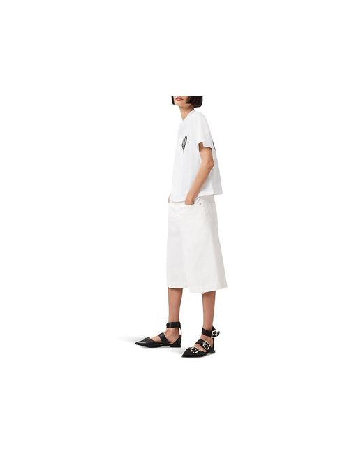 AllSaints Black Trip Lisa T-Shirts Clothing, Cotton