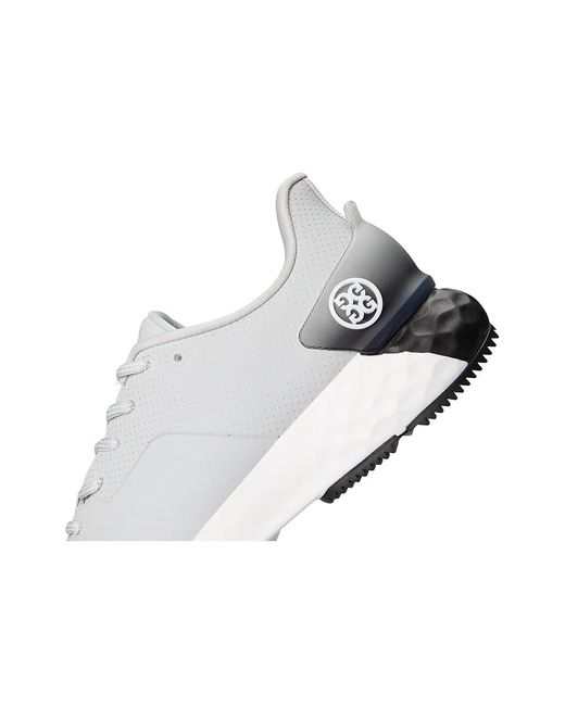 G/FORE White Mg4+ Gradient Accent Golf Shoes Golf Shoes Nimbus/Onyx, Rubber/Synthetic for men