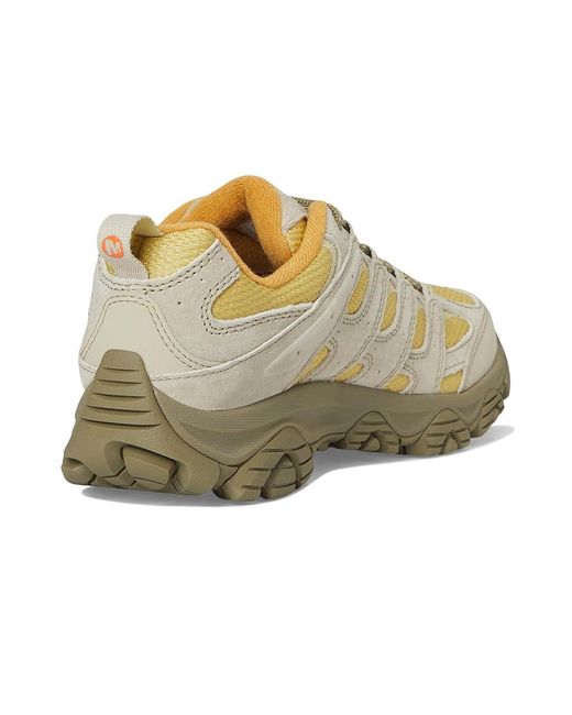 Merrell Metallic Moab 3 Shoes, Leather/Suede/Textile for men