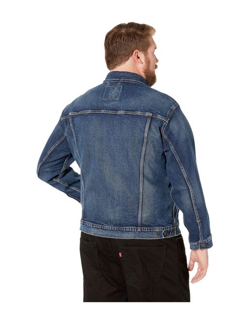 big and tall levi jean jacket