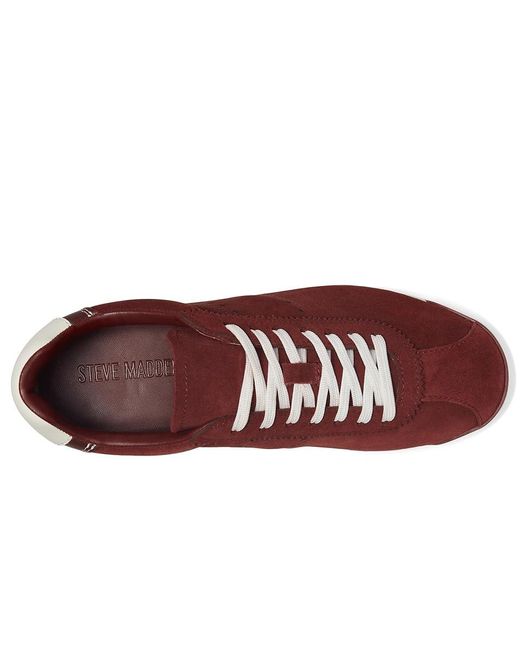 Steve Madden Red Mirage Shoes, Suede