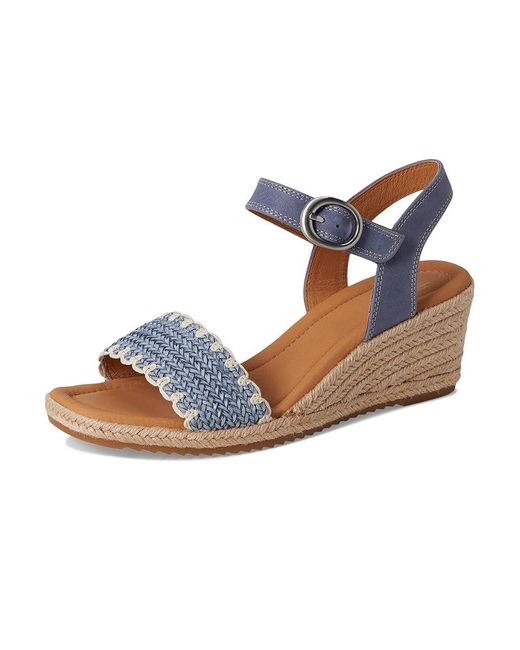 Söfft Blue Inez Sandals 7.5 M (B) Leather