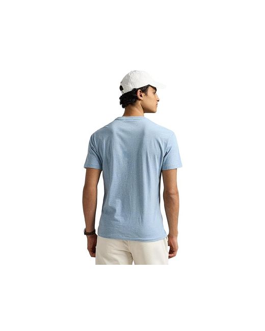 Polo Ralph Lauren Blue Classic Fit Logo Jersey T-Shirt Clothing, Cotton/Jersey for men