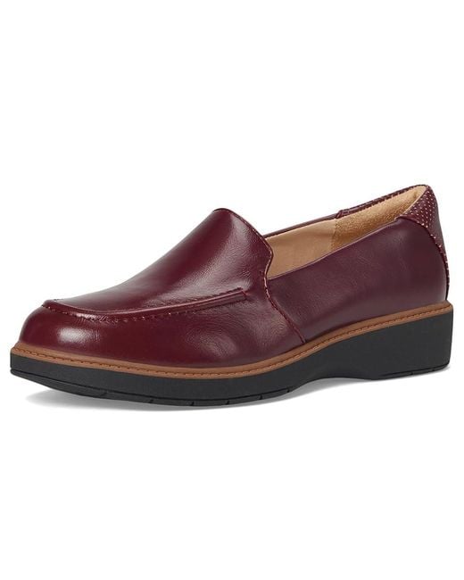 Dr. Scholls Brown Calm Down Loafer/Moc Shoes Flat Shoes, Microfiber