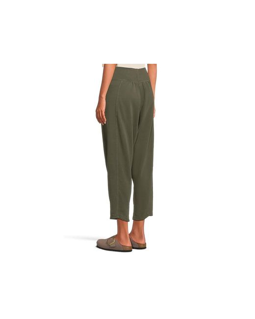 Prana Green Mindful Movement Harem Pants Casual Pants, Cotton/Elastane/Tencel