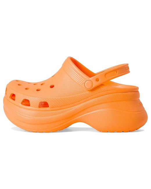 CROCSTM Orange Classic Bae Clog Clog Shoes, Synthetic