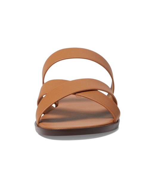 Madewell Brown Trace X Band Sandals