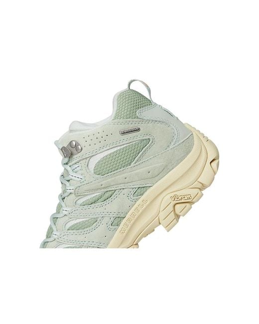 Merrell Metallic Moab 3 Mid Wp Shoes, Leather/Suede