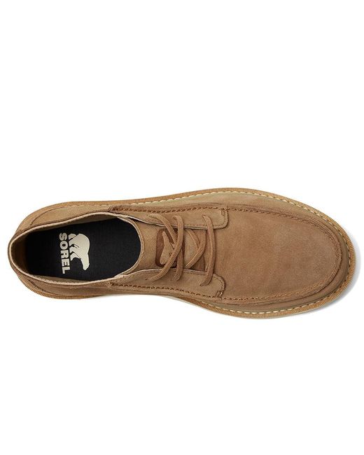 Sorel Natural Slabtown 62' Stoic Mid Slip On Shoes Velvet Tan/Bleached Ceramic 7.5 D for men