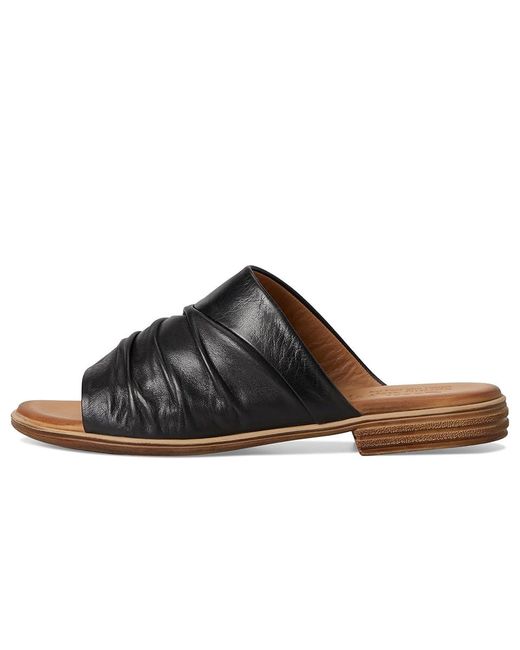 Spring Step Black Jaleel Sandals, Leather