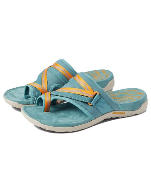 Merrell Synthetic Terran 3 Cush Post in Blue | Lyst