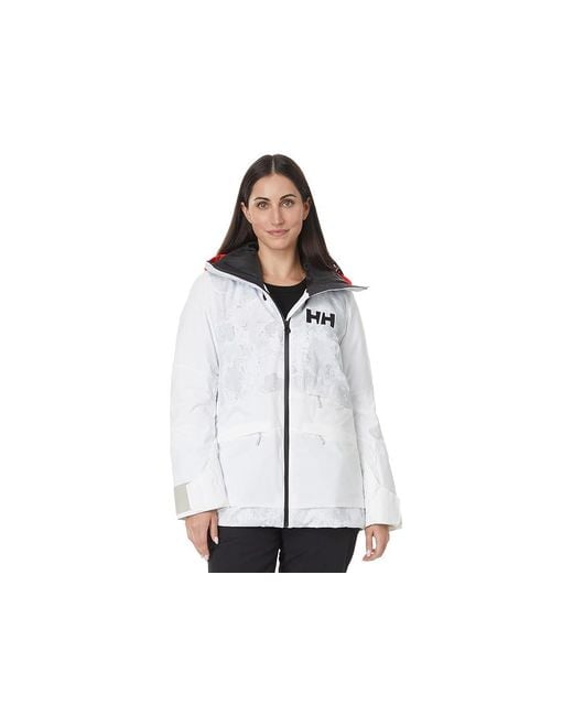 Helly Hansen Black Powchaser 2.0 Jacket Coat, Polyester