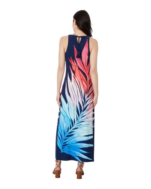 Tommy Bahama Jasmina Perfectly Palm Dress in Blue | Lyst