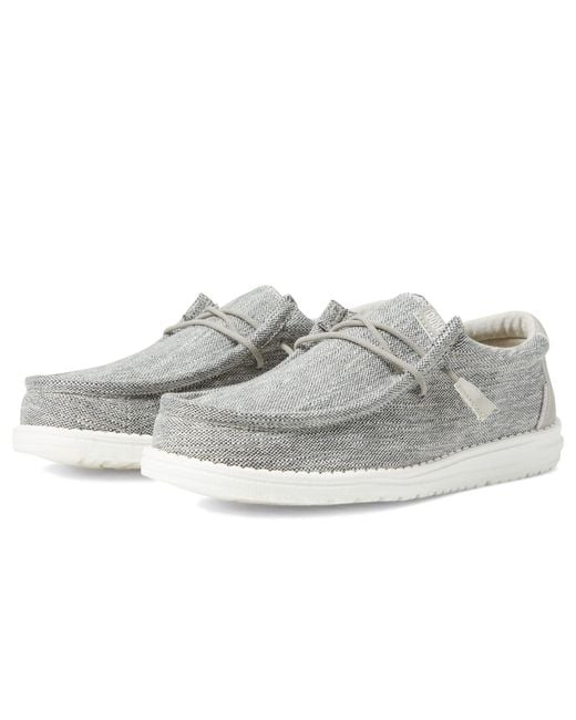 hey dude wally woven women's
