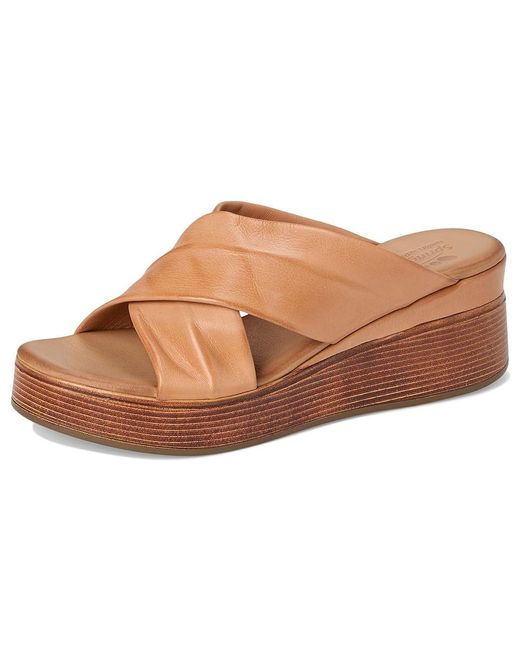 Spring Step Brown Kaiyah Sandals, Leather