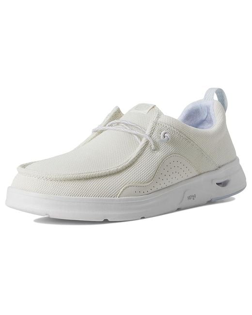 HeyDude White Wendy Hey2O Mesh Flat Shoes
