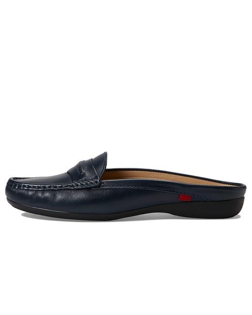 Marc Joseph New York Blue Lawrence Mule ( Nappa) Shoes
