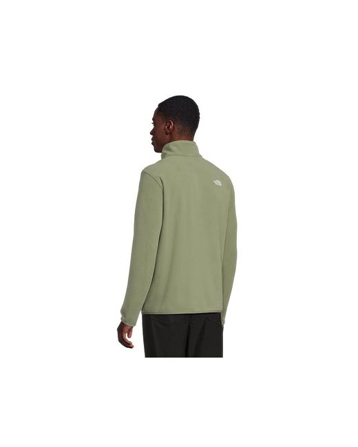The North Face Green Glacier Fleece 1/4 Zip Jacket Jacket, Polyester for men