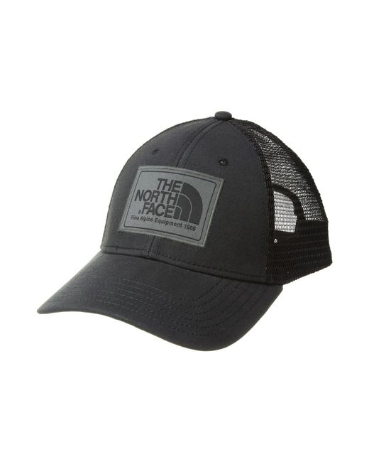 The North Face Mudder Trucker Hat (tnf Black/asphalt Grey Camo) Baseball  Caps for Men | Lyst