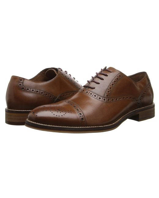 johnston & murphy conard dress casual cap toe oxford