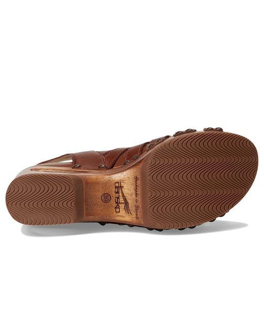 Dansko Brown Adie Sandals, Leather