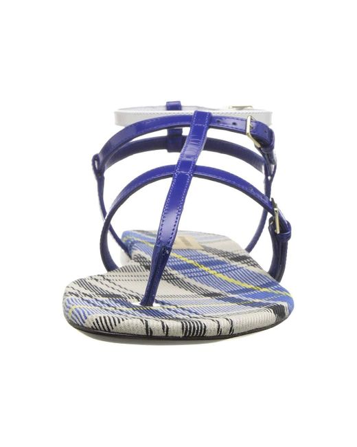 burberry sandals blue