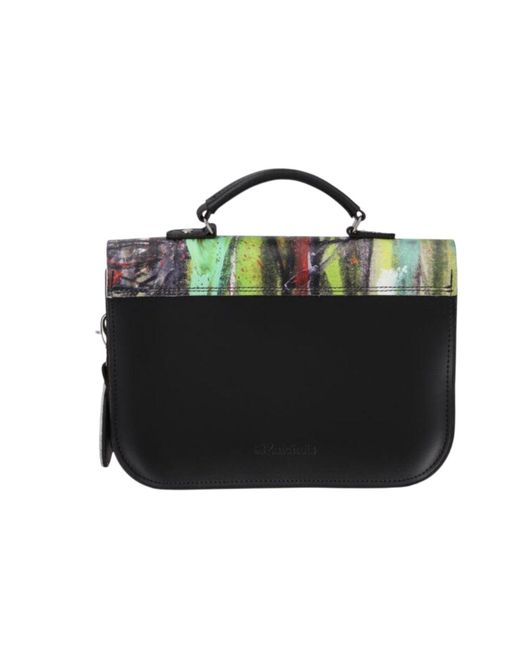 Zatchels Multicolor Leather Midi Satchel