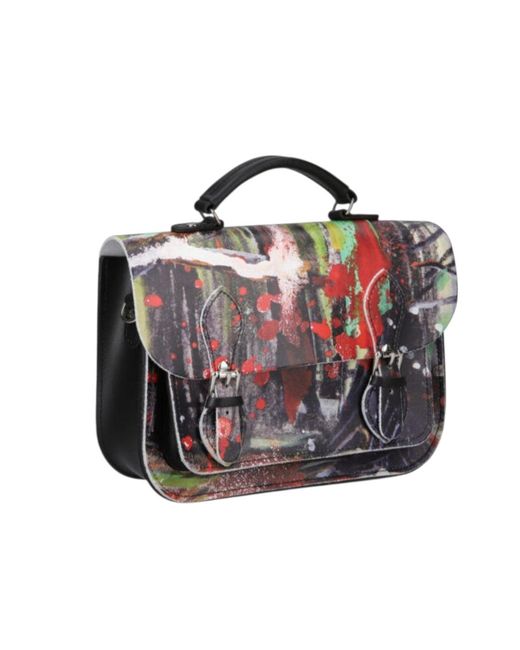 Zatchels Multicolor Leather Midi Satchel