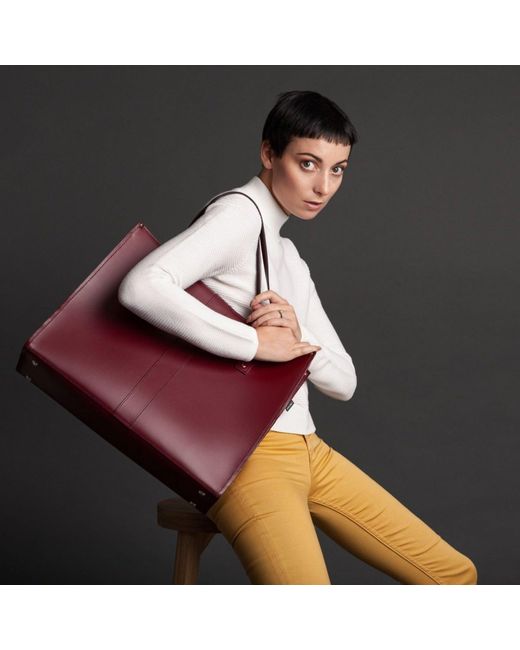 Zatchels Green Handmade Leather Shopper