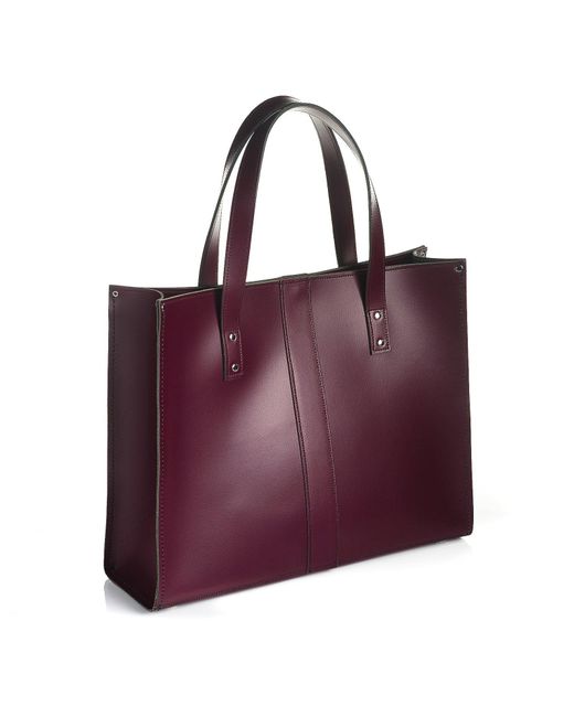 Zatchels Purple Marsala Red