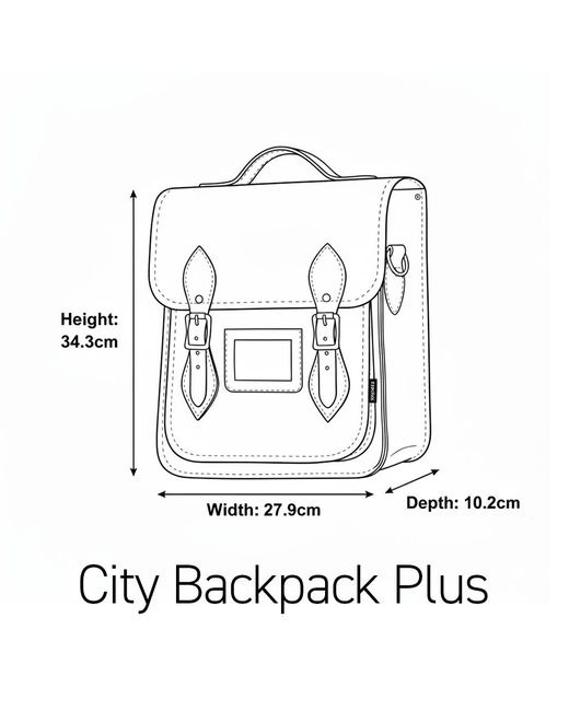 Zatchels Multicolor Handmade Leather City Backpack