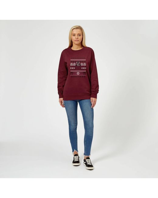 Star Wars Womens Christmas Empire Lack of Cheer Sweatshirt