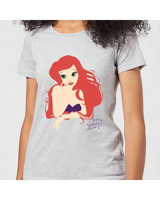 Disney Princess Colour Silhouette Ariel T Shirt Lyst