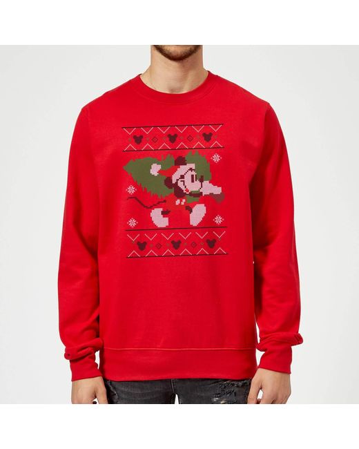 mickey mouse christmas sweatshirt