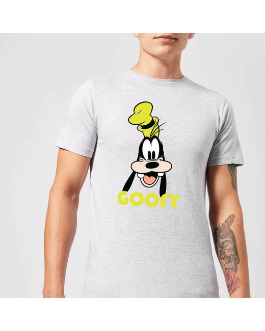 Disney Cotton Mickey Mouse Goofy Face T 