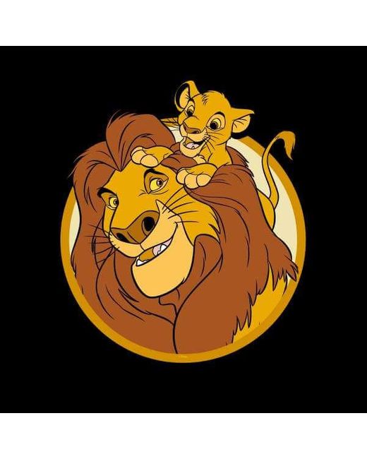 Disney Homme The Lion King Simba Stripes Sweat /À Capuche
