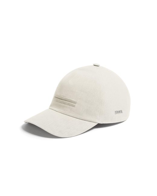 Cappello Da Baseball di Zegna in White da Uomo
