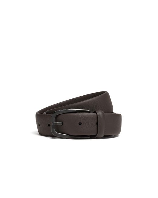 Zegna Multicolor Dark Leather Belt for men