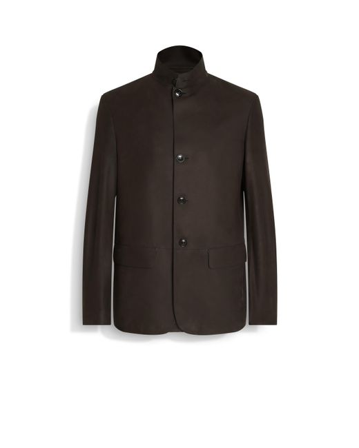 Giacca Il Conte Secondskin di Zegna in Black da Uomo