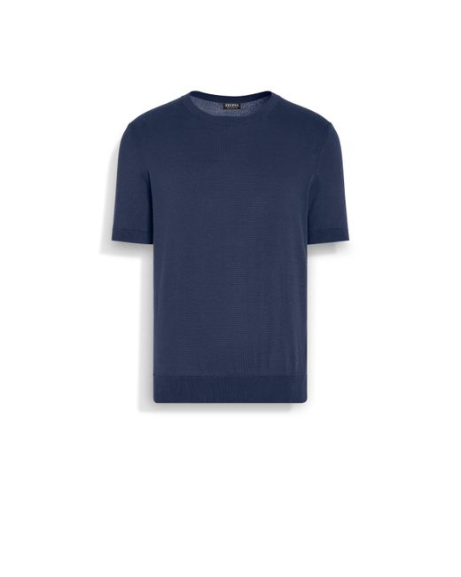 T-Shirt di Zegna in Blue da Uomo