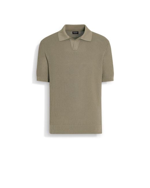 Zegna Multicolor Premium Cotton Polo Shirt for men