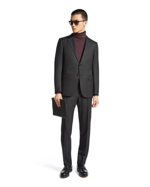 Zegna Black Oasi Cashmere Suit for men