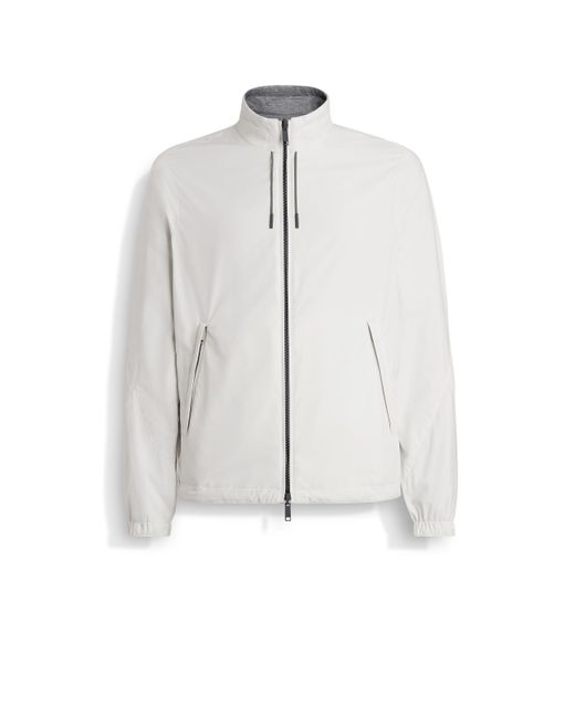 Blouson Brezza Reversibile di Zegna in White da Uomo