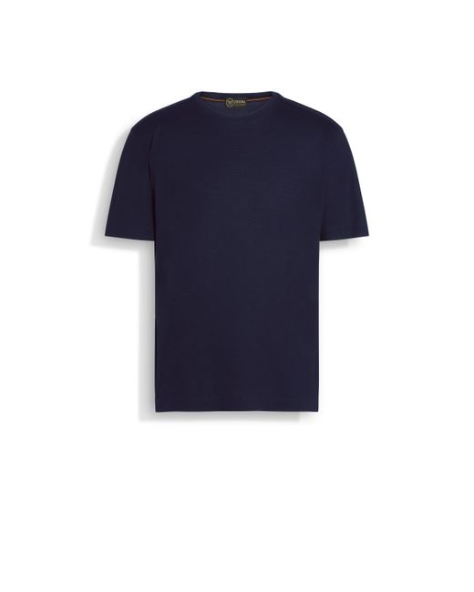 Tシャツ・カットソー ERMENEGILDO ZEGNA Men T Shirts B718UB386A5 212 blue Zegna T Shirt Blue Mens Zegna