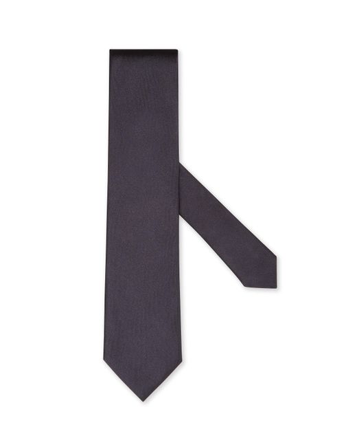 Zegna Blue Dark Silk Tie for men
