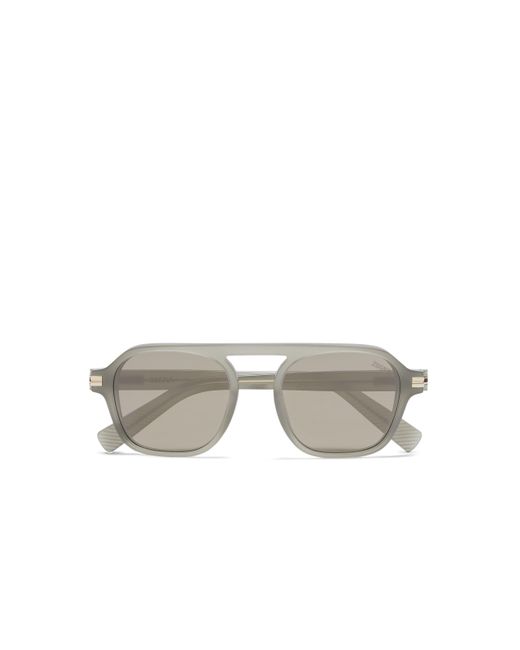 Zegna Metallic Aurora Ii Acetate Sunglasses for men